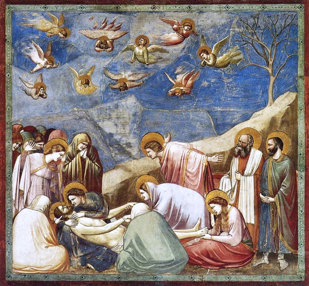 Lamentation (The Mourning of Christ) by Giotto di Bondone